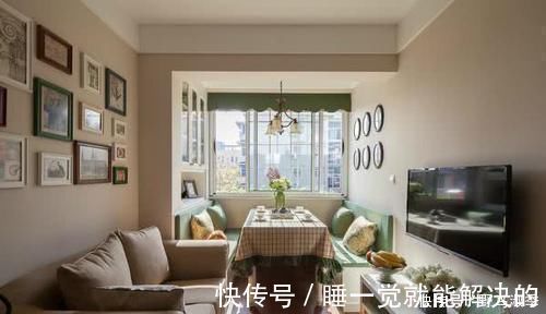 客厅|不顾反对买76㎡老房，阳台改餐厅，搭建露台多间屋，白赚20平