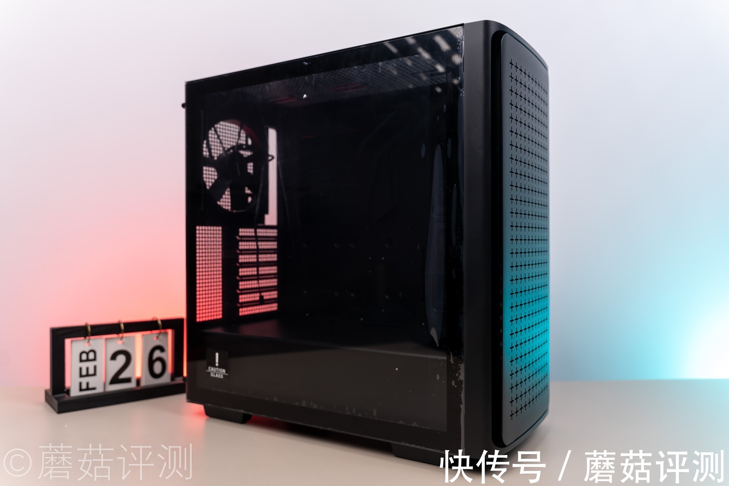 显卡|散热优秀,外观、设计精致、九州风神CK560幻境Pro中塔机箱 评测