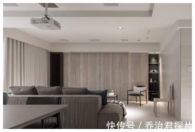 板材|他坚持“去客厅化”设计,75㎡住着像140㎡,试过了才知道有多爽