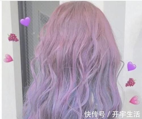 紫色|女生浪漫紫色染发发型，让年轻女生迅速变美