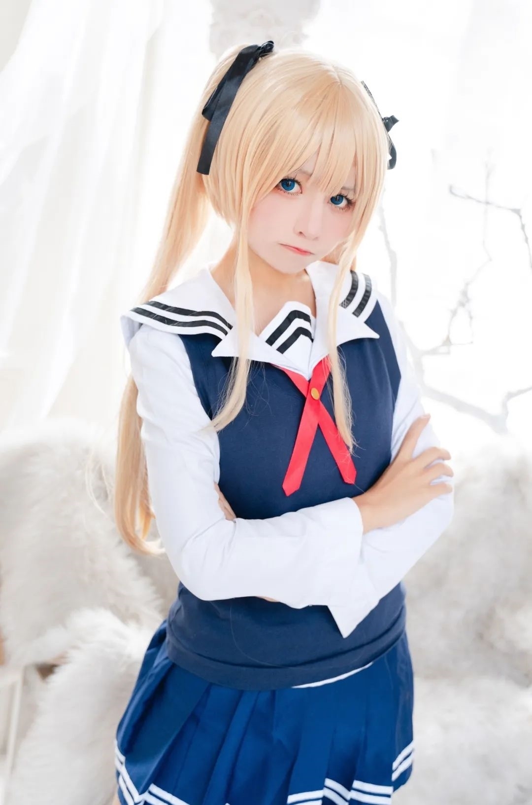 stmutepc1800|cos:路人女主的养成方法英梨梨cos正片@菌儿