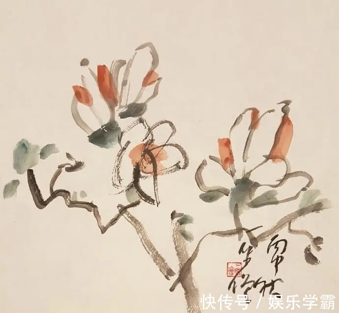 写意花鸟画!有禅意的中国画|一味僧写意花鸟画
