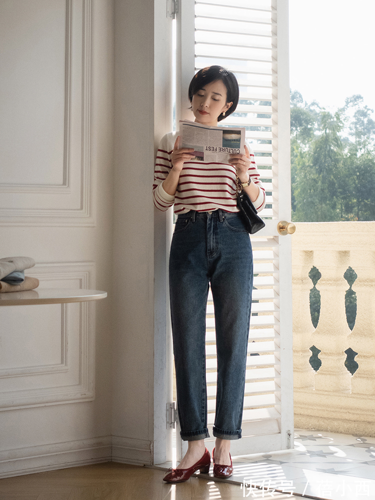 百搭 2022春季又流行牛仔裤,实用百搭又减龄时尚,买裤子前不妨看一看