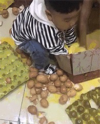 |搞笑GIF:要不是有监控,今天这事儿是说不清了