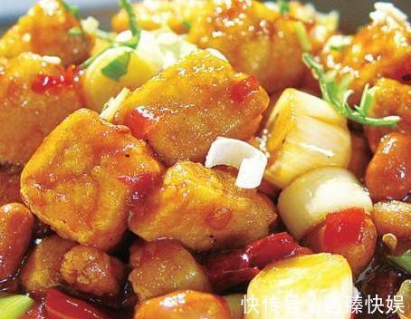 宫爆豆腐,外酥里嫩,酸甜开胃又下饭,比宫保鸡丁都好吃