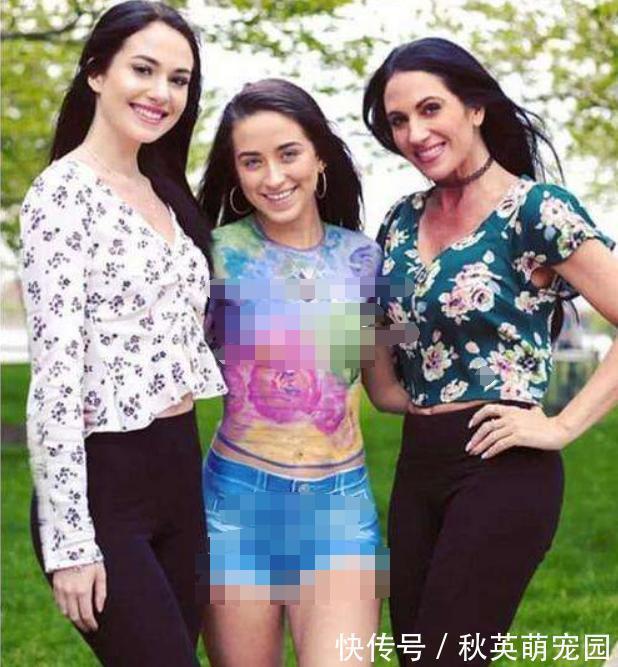 行为艺术$她画了条裙子就去散步,路人是不好意思揭穿,还是真看不出来?