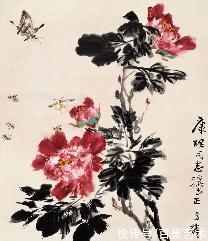 小写意|唯有牡丹真国色！小写意牡丹画150幅，美醉了