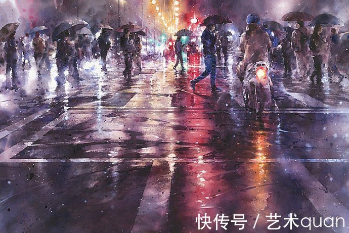 常胜将军&中国青年画家林经哲水彩画作品赏析