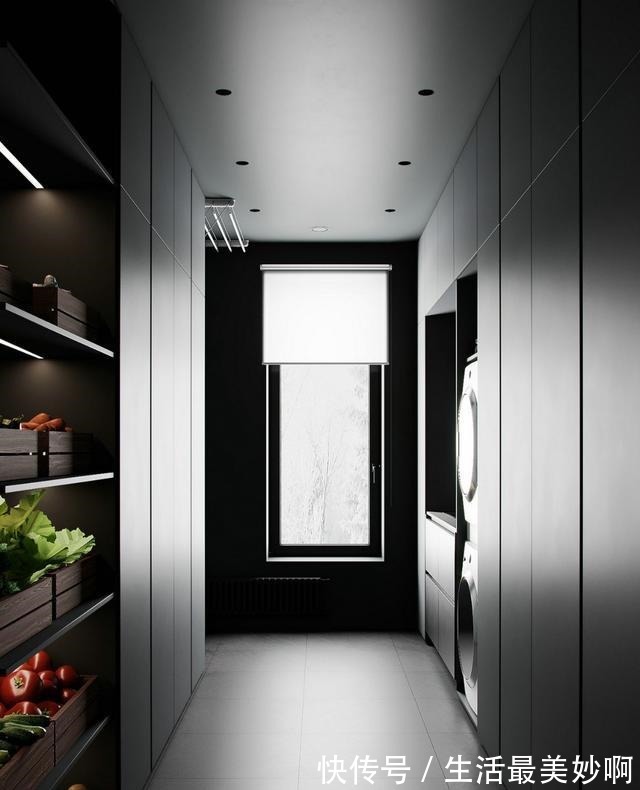 背景墙|工业风格的复式大宅，高级又有质感，健身房很帅气！