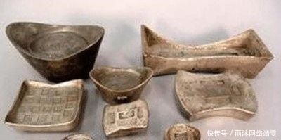 银子@古代银子真实样子,不仅丑上面还都是牙齿印,扔地上都认不出来