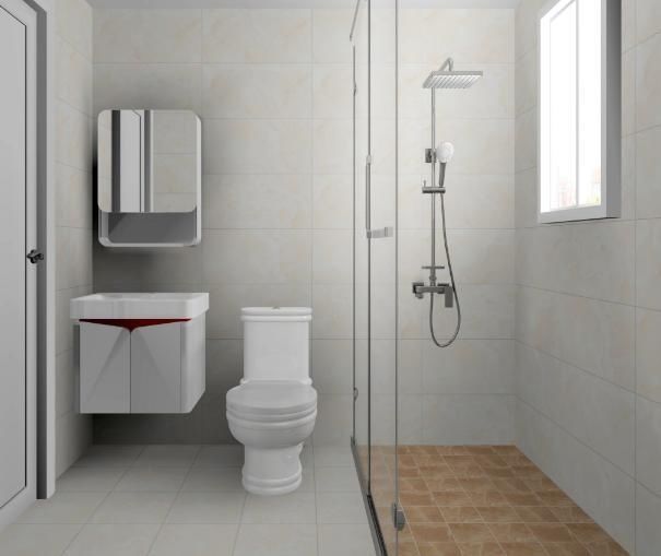 回家|卫生间门槛石要这样装,实用又挡水,真想回家拆了重装