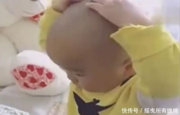 宝妈|孩子不肯剃头发，睡醒后发现变成光头，宝宝的行为让宝妈笑喷了