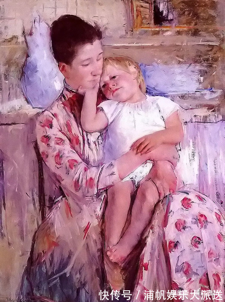 美国&十九世纪末,美国最重要的女画家,玛丽·史蒂文森·卡萨特