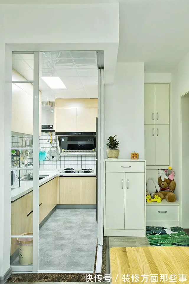 装修|80平北欧风二居室,视觉清爽又梦幻