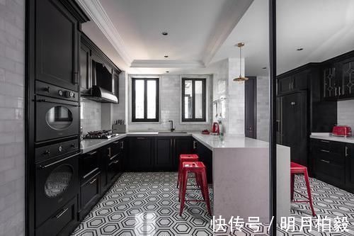 豪奢|头一次见这么时髦的法式风,240㎡豪奢大平层,每1㎡都散发着优雅