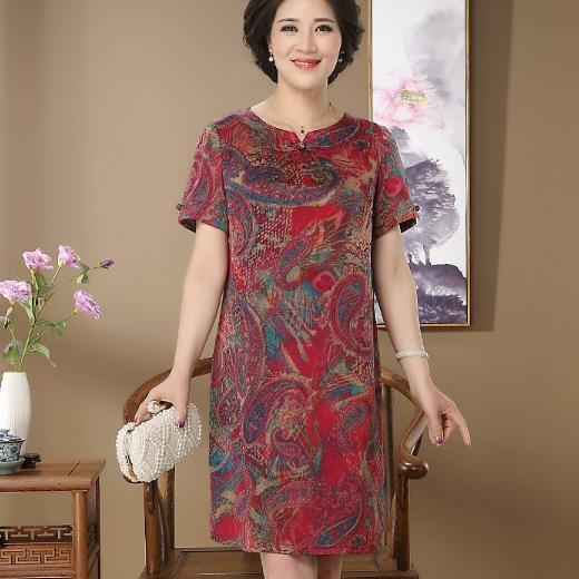 连衣裙|充满复古情怀的香云纱旗袍连衣裙,尽显曼妙的身姿和知性优雅气质