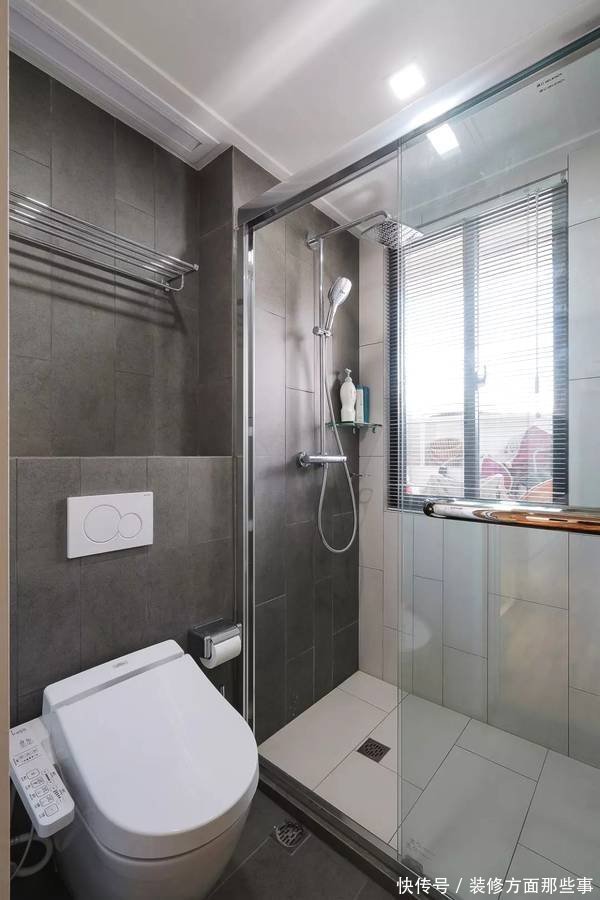 洗手台|118平简约装修 电视墙做隐形收纳真聪明!