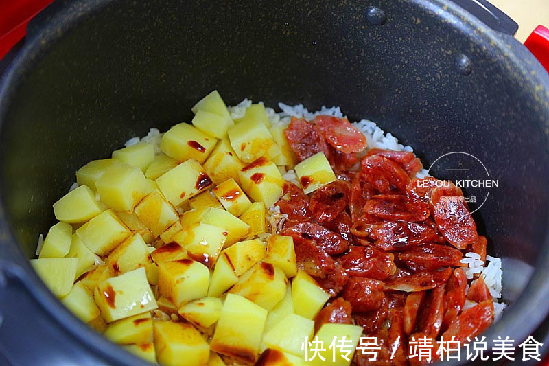 一个电饭锅搞定一餐，有菜有肉有饭，越嚼越好吃，最讨懒人喜欢