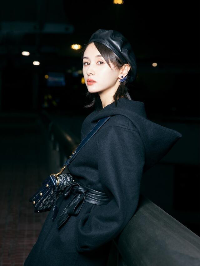 小个子 风衣外套配恨天高,小个子的气质惊艳,小个子也有超模感