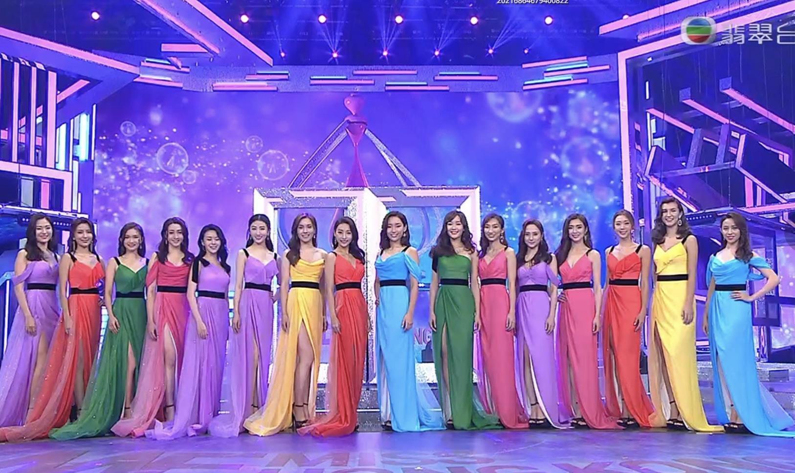 曾志伟|2021港姐选举12强出炉,关礼杰26岁女儿晋级,父女同台演出很温馨