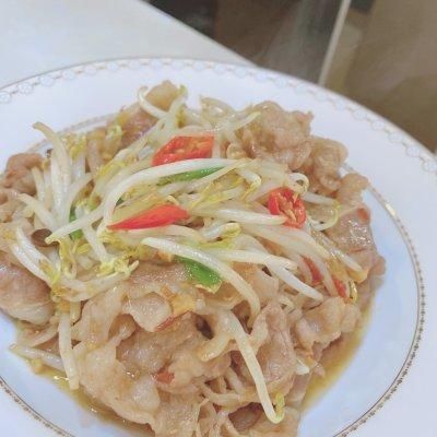 豆瓣酱|说起家常菜，肥牛炒豆芽不能少