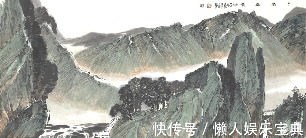 水墨|壮美！封曙光水墨山水画