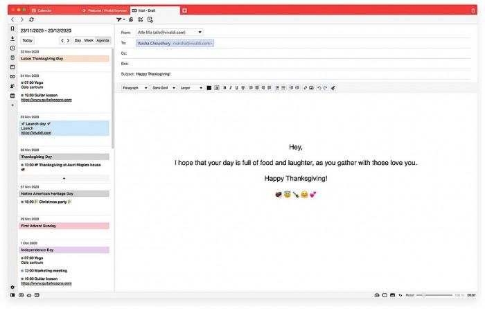 功能|Vivaldi浏览器重大更新：现整合Mail电子邮件处理功能