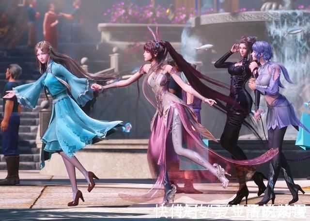 小舞|斗罗大陆史莱克四美身材对比明显,小舞缩水严重,荣荣却太低调