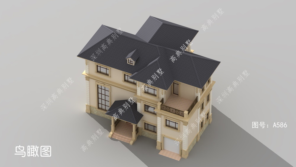 外观|简单美观的欧式别墅,如此漂亮的外观,让人心动。