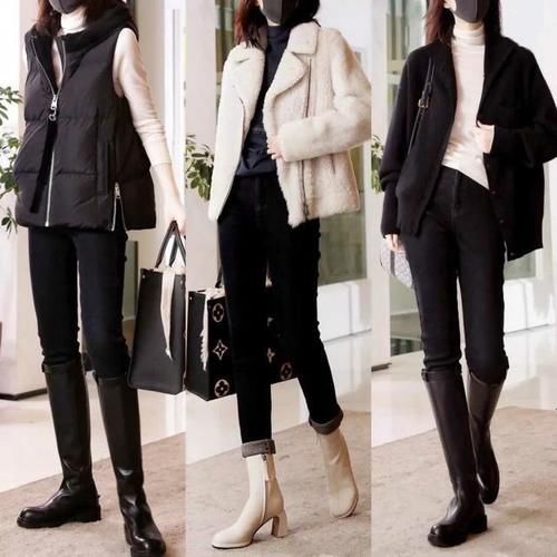 适合40+女人的气质穿搭，将基础款穿得随意没有刻意感，简单优雅