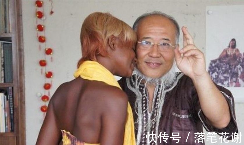 非洲@2011年,53岁画家杨彦娶了非洲学生,老来得子后,却突然选择出家