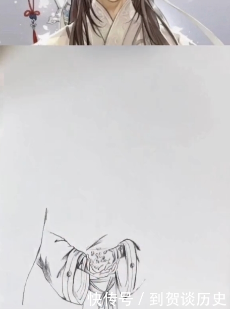 众人|美术生画魔道晓星尘,看到手法惊呆众人,网友:秀儿,是你吗?