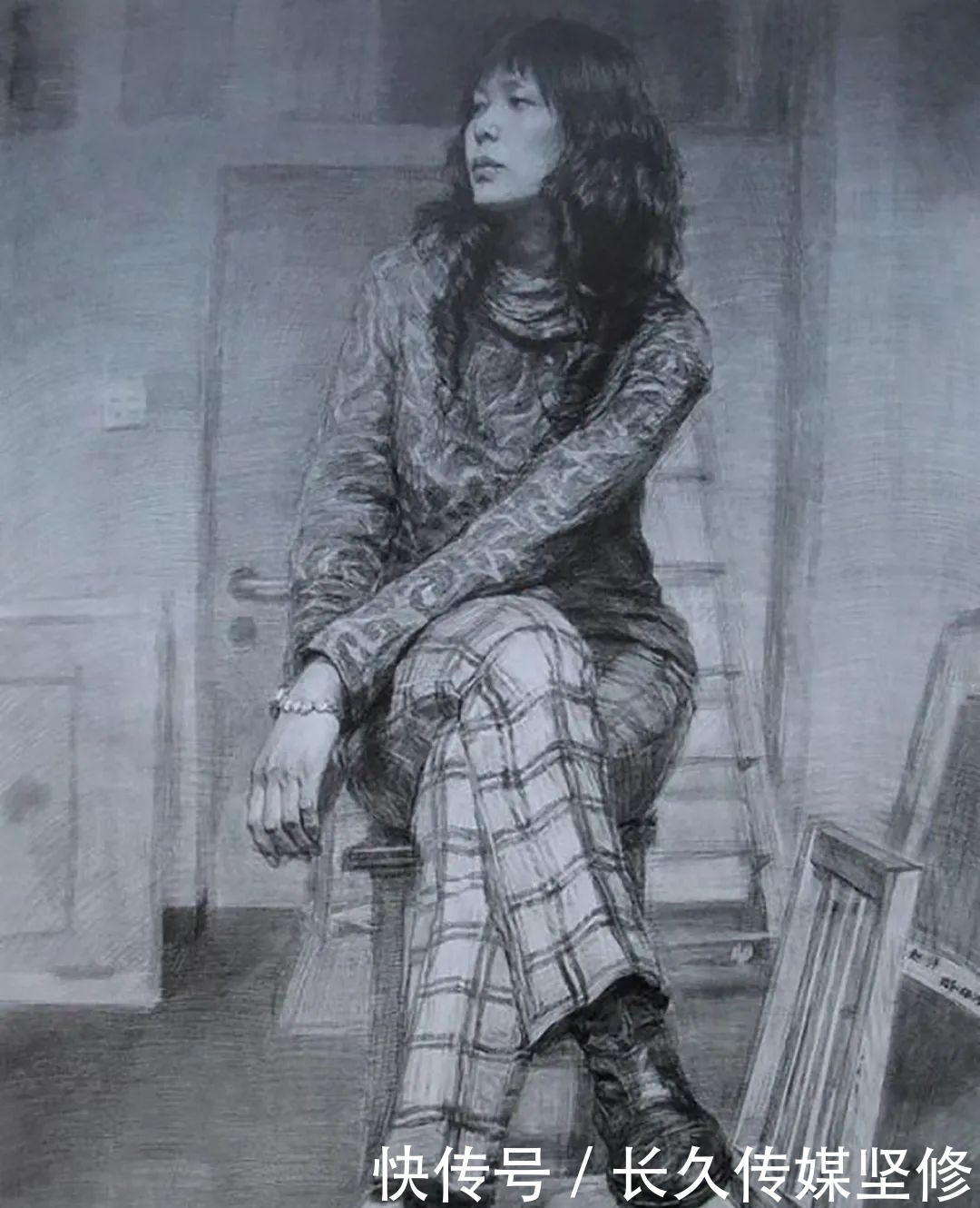 韩国全身像素描pk中国全身像素描，你怎么看？