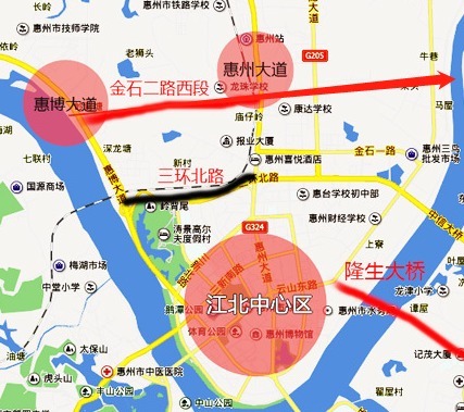 惠州北站|江北商住土地挂牌三连发,城市规划的潜藏价值究竟多大?