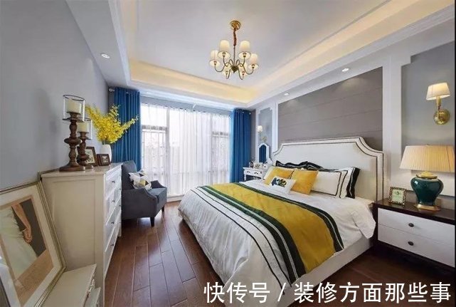 户型|118平现代美式三居室,让人羡慕不已的华丽而又温馨空间