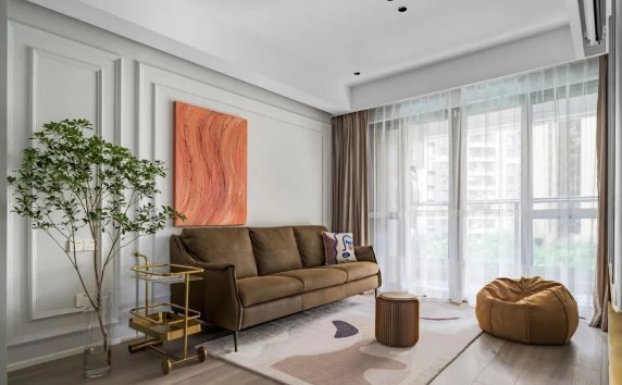 收纳|案例分享▏102㎡精致温馨三居,简约实用又富有小资情调的家