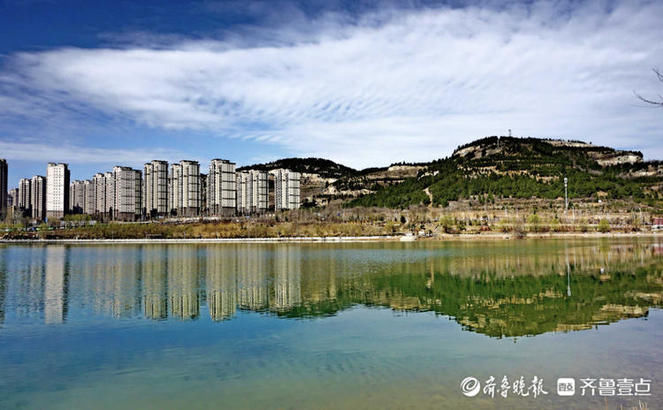 雪景|水天一色，春意盎然！济南孟家水库休闲打卡不错的选择哦