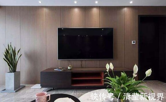 电视墙|还用大理石装饰电视墙试试这样设计，美观耐看，轻松省一半预算