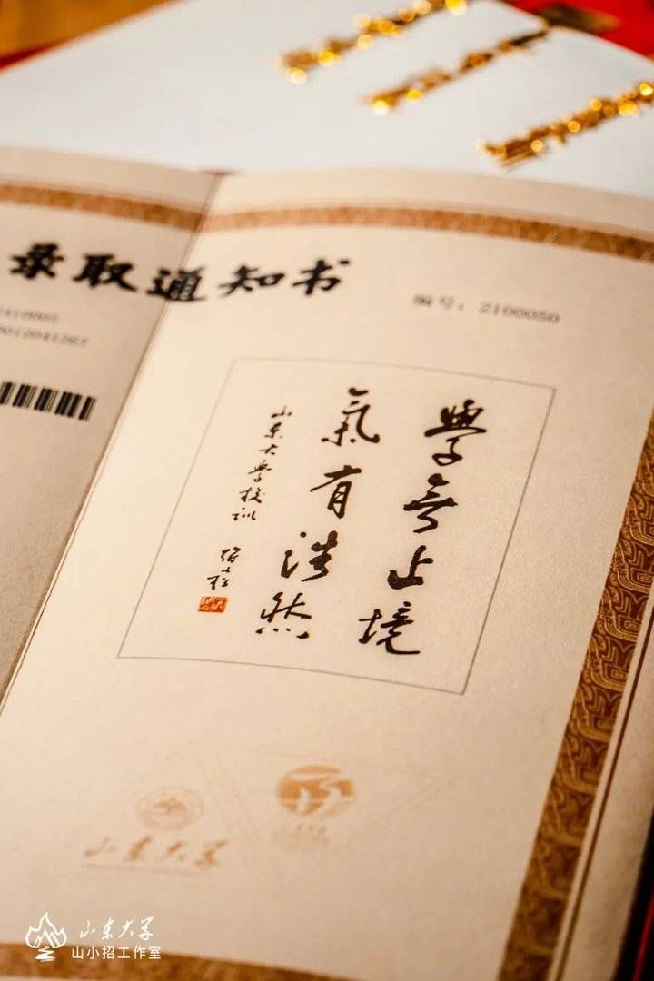 校庆|八种拼图盲盒随机送，山东大学2021年百廿版录取通知书发布！