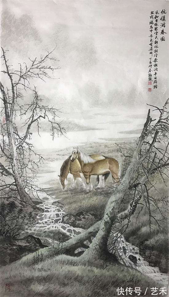 工笔花鸟画&当代中国工笔花鸟画的色彩表现研究 吕维超