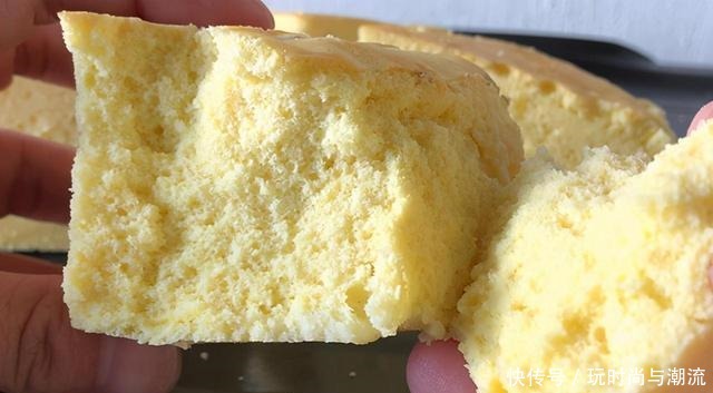 教你做|教你做大米糕,不用烤箱不用揉,蓬松软糯,飘着淡淡的桂花香