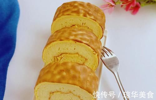 蛋糕|教你做虎皮蛋糕上的虎皮，掌握2个技巧，保证起虎皮，做法很简单