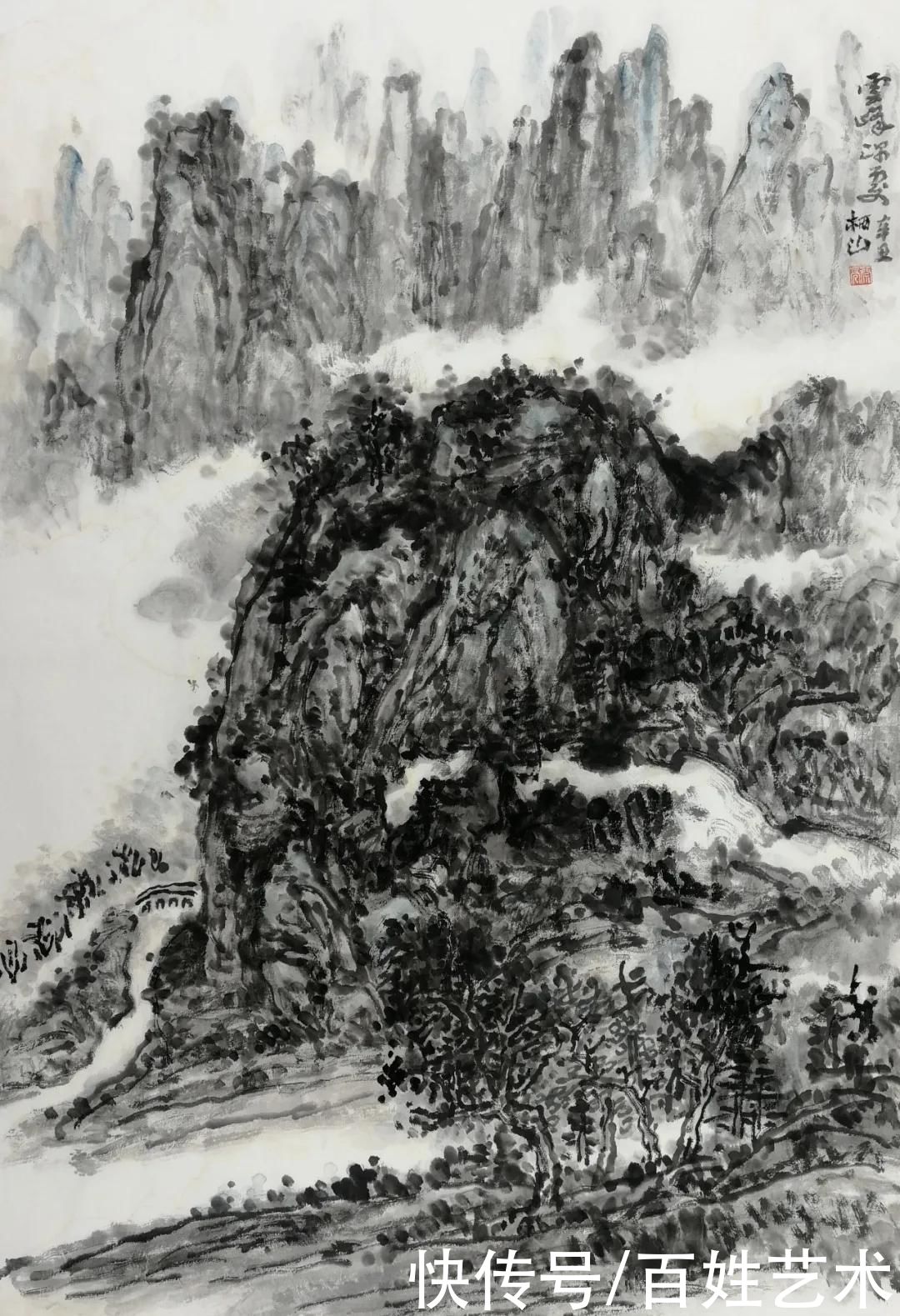 佳胜|象外幽——栖山蔡亮辛丑三月学画散记