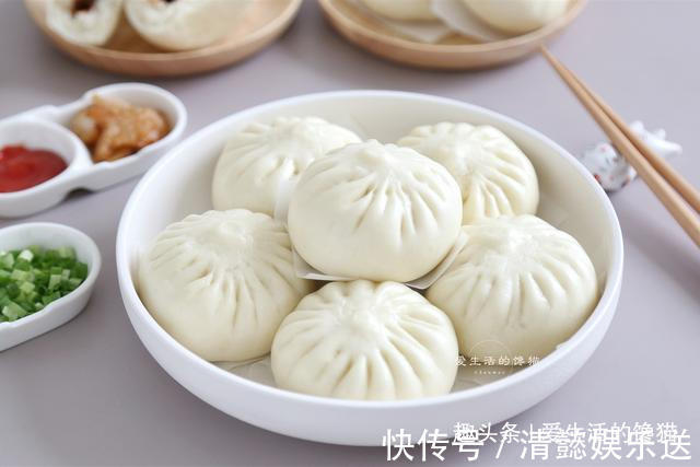 叉烧酱|做包子不要只会加酵母，多加一样，包子白又胖，冷了也不发硬