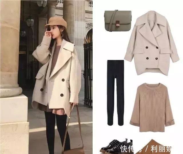 显瘦|冬季适合小个子微胖女人的6种大衣穿搭,显瘦时髦还特暖和