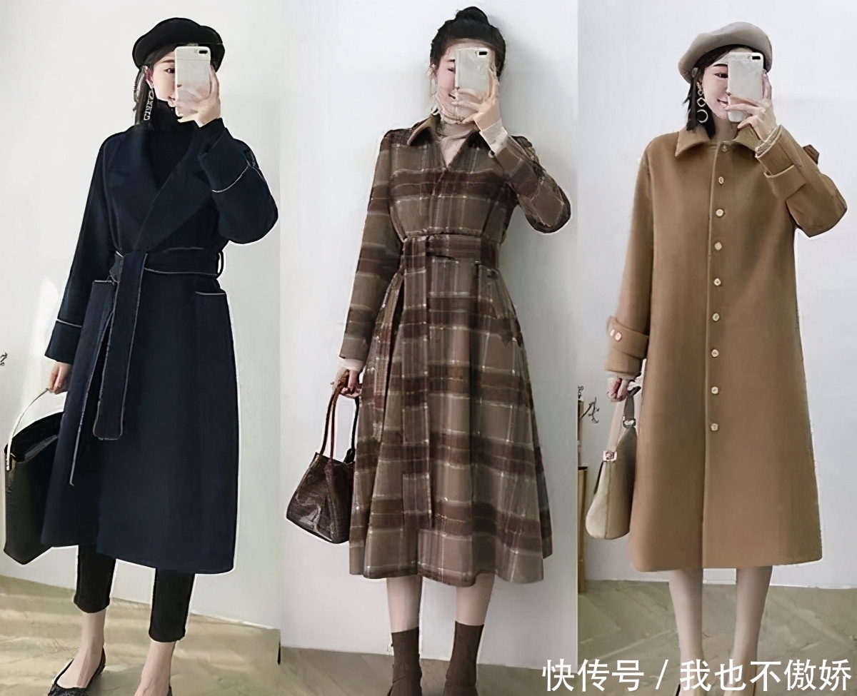 搞定|秋冬季高级感穿搭示范,一件大衣搞定轻熟风,知性又优雅