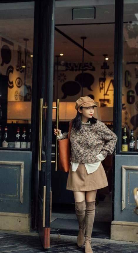 秋冬怎么不露腿也好看打破偏见,学学东北人养生时髦穿搭法