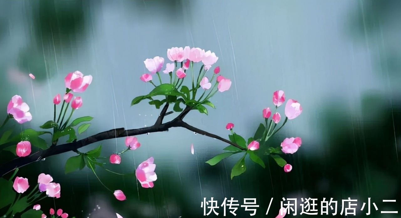 花弄影@张先最喜欢的一首天仙子,一句“云破月来花弄影”被后世传诵千古