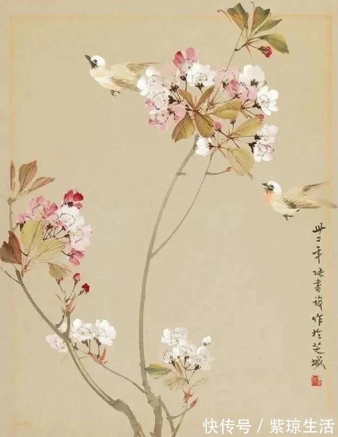 他绘画深得高剑父先生的真传,尤其重写生,画作被美国总统收藏