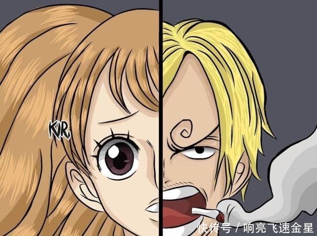 夫妻|海贼王夫妻对比照曝光,三大主力各有所爱,最后一对天作之合